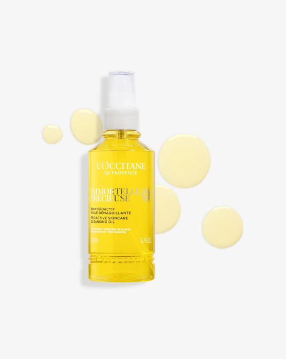 Productafbeelding L'Occitane Immortelle Précieuse Huile Demaquillant 200 ml (Reinigende lotion, 200 ml)