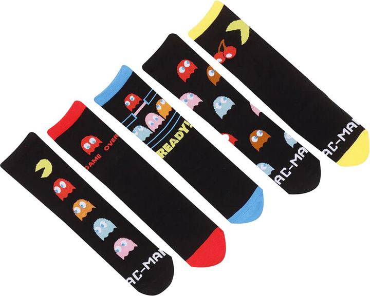 Immagine prodotto Pacman Calzini Set Adulto Unisex Misura Confezione 5 (Confezione da 5 pezzi, M/L)