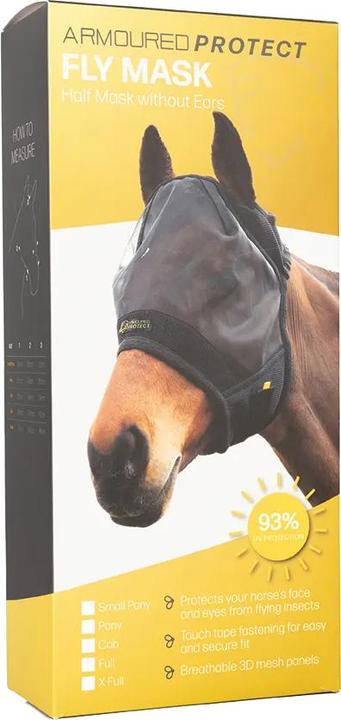 Immagine prodotto Hy Armoured Protect Maschera per Mosche Senza Orecchie
