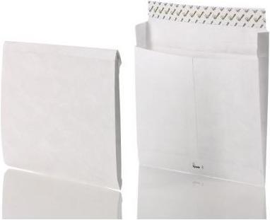 Tyvek ® Folding pocket 326 x 318 mm (W x H) without window 68g/m² with adhesive ® white (1 x)