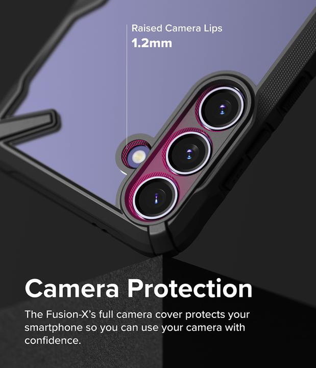 Productafbeelding Ringke Mobiili tagakaas Fusion-X, moet (Samsung Galaxy S24+)