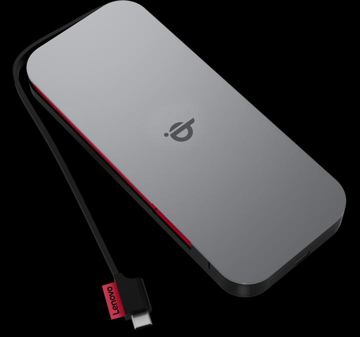 Actual product image Lenovo Go USB-C Mobile Power Bank + Qi Wireless (10000 mAh, 27 W, 38.50 Wh)