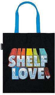 Actual product image Out of Print Shelf Love Tote Bag
