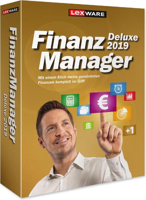 Produktbild Lexware FinanzManager Deluxe 2019 (2 User, unbegrenzt)