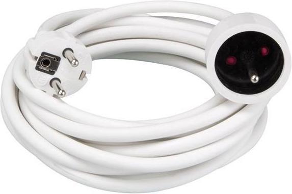 Velleman RALLONGE - 5 m - BLANC - 3G1.5 - TERRE FRANÇAISE (5 m, PECO 7/5)