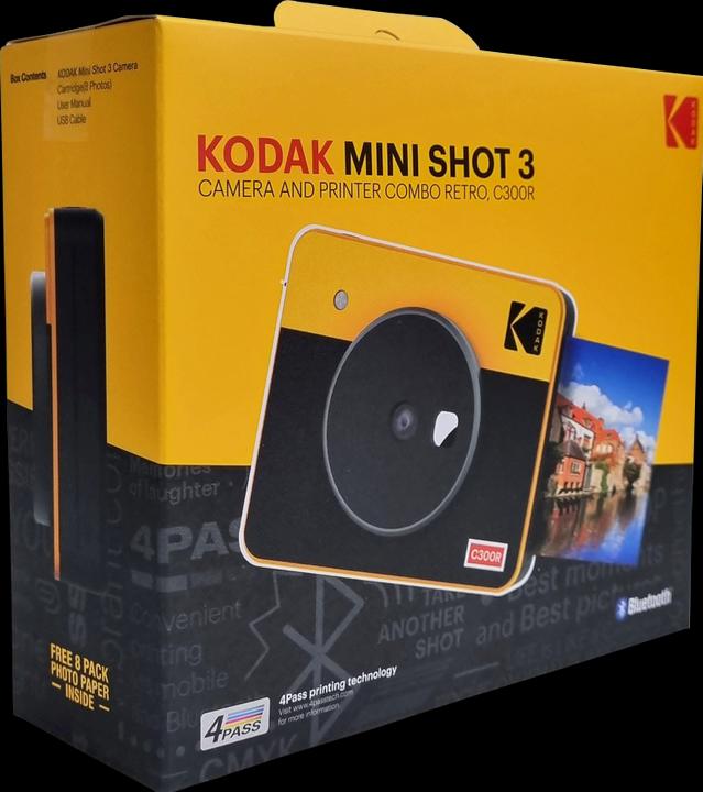 Actual product image Kodak Mini Shot Combo 3 Retro