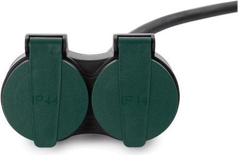 Immagine prodotto Velleman Cavo Di Prolunga Con 2 Spine Per Esterno - Spina Tipo E (Sistema Francese) -... (20 m, CEE 7/5)