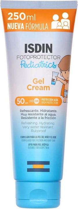 Immagine prodotto Isdin Crema Solare Pediatrica Spf 50 Gel Crema 250ml (Crema solare viso, SPF 50, 250 ml)