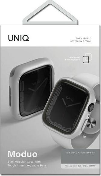 Immagine prodotto Uniq etui Moduo Apple Watch Series 4/5/6/7/8/SE 40/41mm kredowy-szary/grigio pietra calcarea
