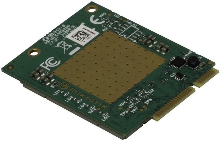 Actual product image MikroTik R11EL-FG621-EA -, 3G/4G/LTE miniPCi-e card with 2 x u.FL connectors for I