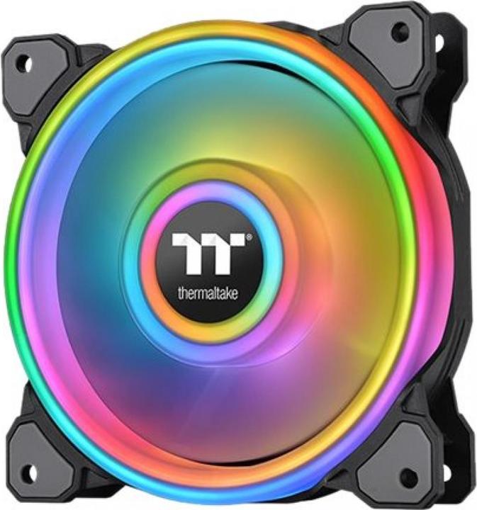Immagine prodotto Thermaltake Riing Quad 12 RGB PWM Single Pack (no controller) (120 mm, 1 x)