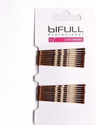 Bifull Bronze Wavy Clip 51mm - Packung mit 18 Stück