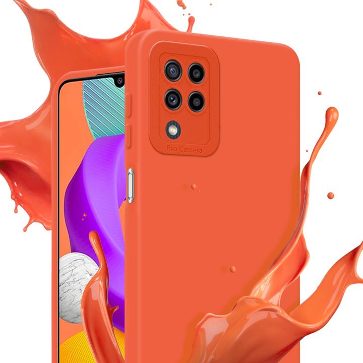 Actual product image Cadorabo Case for Samsung Galaxy M22 / M32 4G in TPU Fluid LM162 Style (Samsung Galaxy M22, Samsung Galaxy A32)