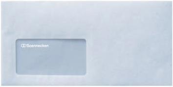 Actual product image Soennecken Envelope Format of envelope: DIN long Dimensions: 220 x 110 mm (W x H) (DL, 1000 x)
