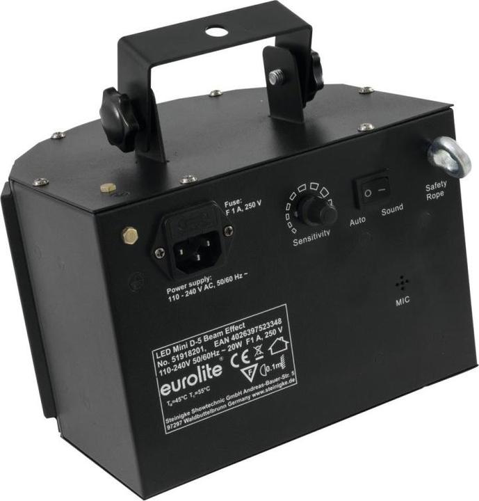 Image du produit Eurolite Projecteur à effets LED Mini D-5 An (LED)