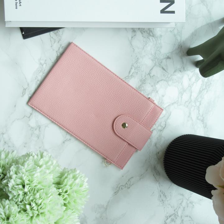 Produktbild PhoneLook Elegante universelle Smartphone Umhängetasche aus veganem Leder inkl. Umhängegurt aus Leder (vegan)