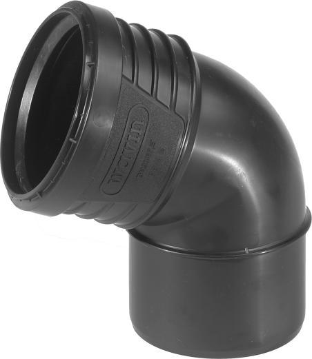 Produktbild Wavin Elbow 67.5 ° SiTech + 110mm black (3067737)