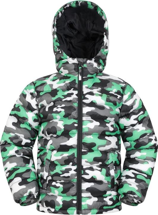 Mountain Warehouse Jahreszeiten Camouflage Wattierte Jacke