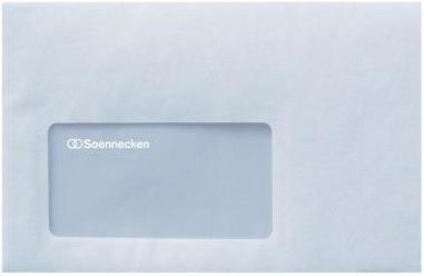 Actual product image Soennecken Envelope Format of envelope: DIN C6 Dimensions: 162 x 114 mm (W x H) (162 x 114 mm, 25 x)