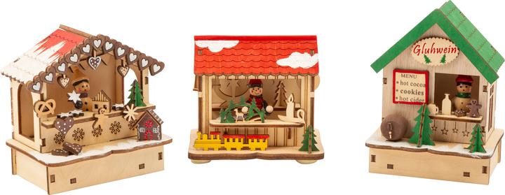 Produktbild small foot Lampen-Set Weihnachtsmarkt