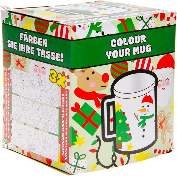 Actual product image LG-Imports Colour your own Christmas mug