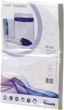 Actual product image Tyvek Folding pocket Envelope format: DIN C4 Dimensions: 229 x 324 x 38 mm (W x H x D) (20 x)