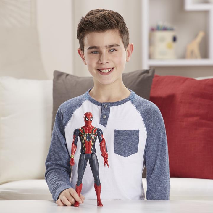 Actual product image Hasbro Zz936 - Avengers Spiderman Titan Hero Movie Ibis