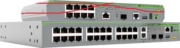 Produktbild Allied Telesis L3 STACKABLE SWITCH 24X 10/100/ (28 Ports)