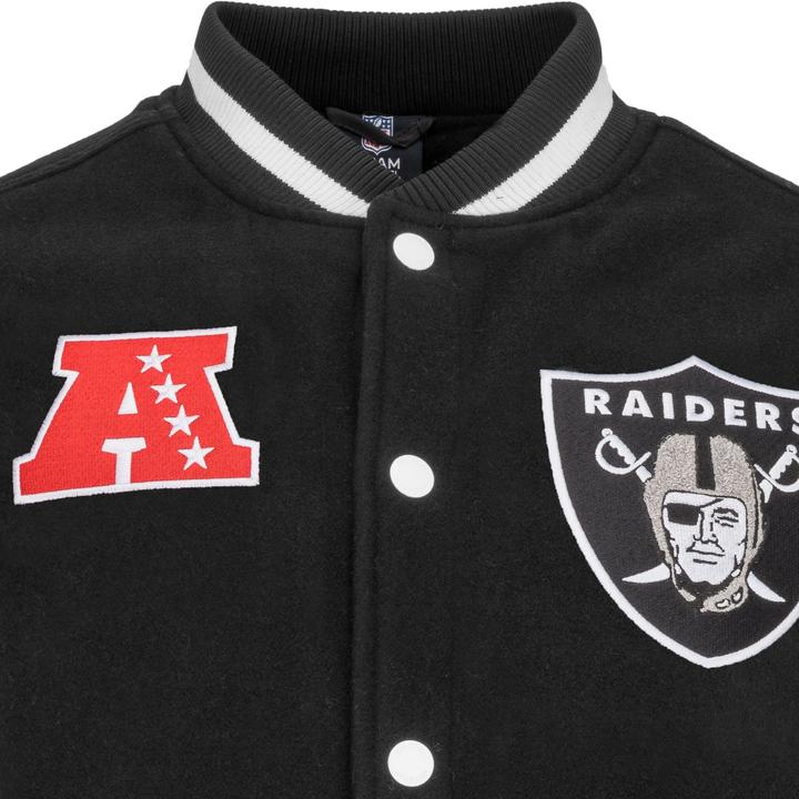Actual product image New Era NFL Las Vegas Raiders Bomber Jacket Mens (S)