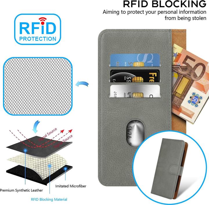 Produktbild Cadorabo Hülle für Huawei P SMART PLUS 2019 Book Case Style (Huawei P Smart Pro (2019))