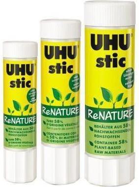 Immagine prodotto UHU Colla stick senza solventi ReNATURE ricaricabile: No Massa (peso): 8,2 g