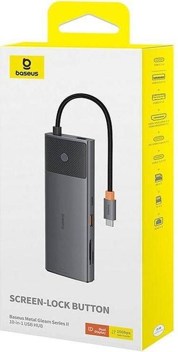 Image du produit Baseus USB-C Hub (USB-C, 9 Ports)