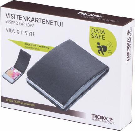 Immagine prodotto Troika Custodia per biglietti da visita MIDNIGHT STYLE, nera
