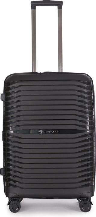 Stratic Bright+ 4 Rollen Trolley M 66 cm mit Dehnfalte (73 l, M (50 - 90l))