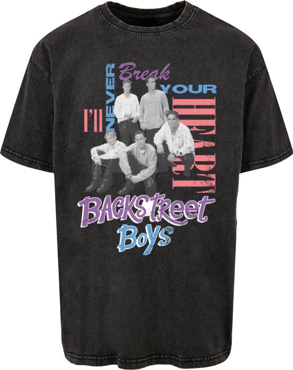 Produktbild Merchcode Backstreet Boys - INBYH Acid Washed Oversize Tee - 113777 (XL)