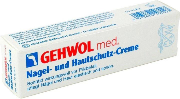 Produktbild Gehwol med Nagel- und Hautschutz-Creme (Fusscrème & Fussgel, 15 ml)