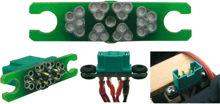 Produktbild Modellbau Lindinger steckerhalter für hochstrom
