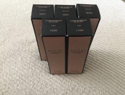 Actual product image Gucci Natural Finish Fluid Foundation Branch Colors 1oz 30ml Authentic