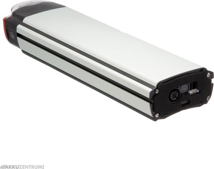 Actual product image BMZ E-Bike Akku GAZELLE Innergy Silver Gepäckträgerakku 36V 8,8Ah (313,9Wh) - Gepäckträger (E-Bike battery)