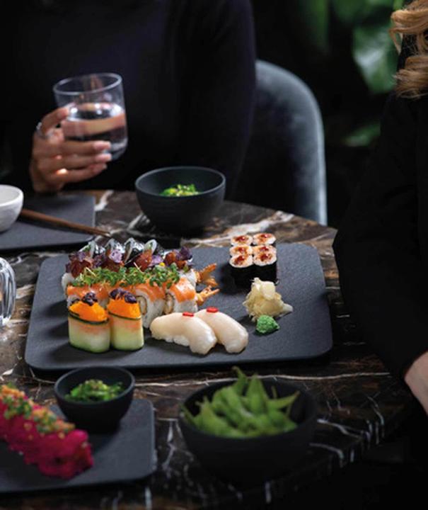 Actual product image Villeroy & Boch Square serving platter/gourmet plate Manufacture Rock