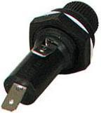 Immagine prodotto Velleman Portafusibili 6,35 x 32 mm, montaggio su piastra anteriore (10 A)