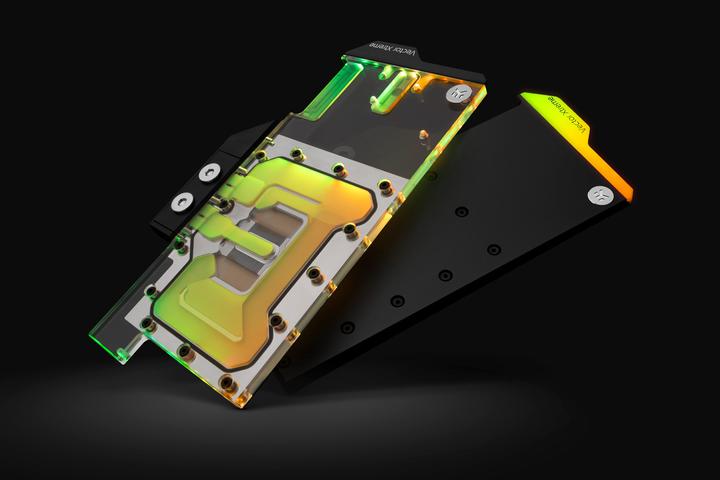 Actual product image EKWB EK Quan.Vec Xtreme RTX 80/90 D-RGB Ni+Pl | 3831109833025