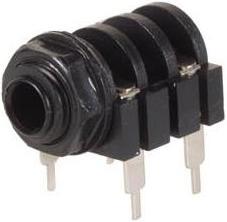 Image du produit Velleman JACK FEMELLE 6.35 mm - A COUPE-CIRCUIT - MONO