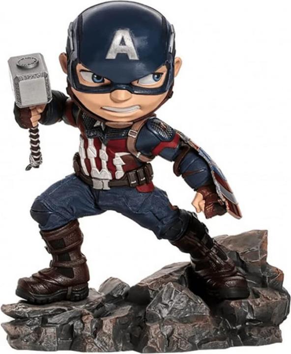 Produktbild Iron Studios Avengers Endgame Mini Co. PVC Figure Captain America 20 cm