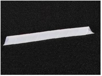 Velleman GAINE CACHE-FILS SPIRALEE 10m / Ø15mm (BLANC TRANSPARENT) (1 x)