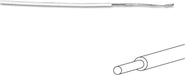 Image du produit Cables FIL DE CÂBLAGE - ø 1.4 mm - 0.2 mm² - MONOBRIN - BLANC