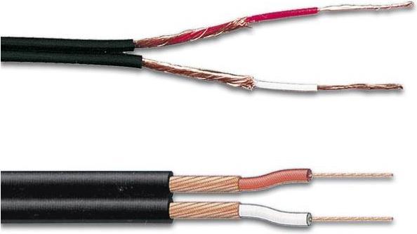 Actual product image Cables PICK-UP CABLE 2 x 0.25mm² BLACK (100 m)