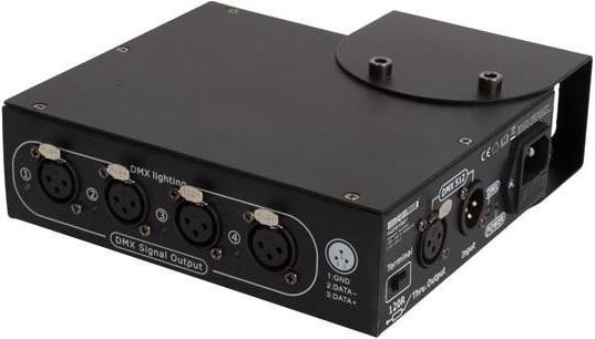 Actual product image Lighting Fixtures 4-Way Dmx Splitter In Compact Housing (2 W)