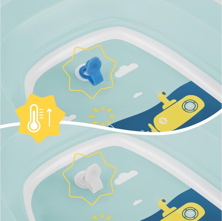 Actual product image Badabulle folding bathtub