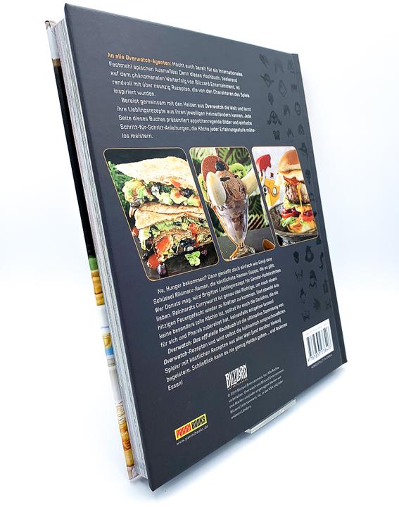 Actual product image Panini Overwatch: Das offizielle Kochbuch (German, Chelsea Monroe-Cassel, 2020)